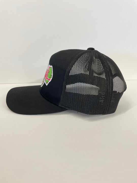 Marini's at the Beach Hat - Black on Black