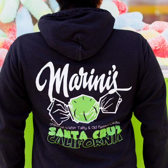 Marini's at the Beach Hoodie - Black
